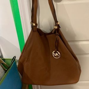 Michael Kors shoulder bag Leather in brown